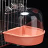 Parrot Bath Box  Parakeet Shower Caged Hanging Bird Bath For Canaries Budgerigars And Pet Birds 2