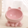 Pet Accessories Ceramic Dog Bowl High Feet Cat Bowl Cute Water Bowl Cervical Spine Protection