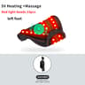 Heated Ankle Massager Electric Foot Brace 3 Gears Vibration Massage Joint Sprain Pain Relief Wrap 2