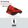 Heated Ankle Massager Electric Foot Brace 3 Gears Vibration Massage Joint Sprain Pain Relief Wrap 5