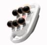 Deep Tissue Massage Gun 6 Head Percussion Massager Neck And Cervical Spine Pain Relief Full Body Mu 6