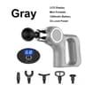 Deep Tissue Massage Gun Mini Massage Fascia Gun Muscle Massager 30 Speeds 6 Head Attachments For Ba 8