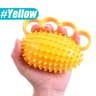 Four Finger Exerciser Ball Hand Grip Strengthener Therapy Ball For Hand Cramps And Stress Relief Ha 5