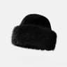 Fluffy Fur Fisherman Hat Windproof Winter Plush Ear Protection Cap Keep Warm Headgear For Women Fas 7