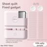 Needle Free Bed Sheet Holder Clips For Quilts And Duvet Covers 7