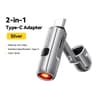 Essager USB C Lighter With Air Blower Portable Windproof Camping Tool 4