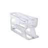 Tier Egg Holder For Fridge Automatic Egg Roller Rack Organizer 2