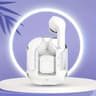 Transparent Wireless Bluetooth Earbuds With LED Display And Mic 4