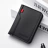 Ultra Thin Mini PU Leather Credit Card Wallet For Men 0