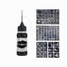 Long Lasting Temporary Tattoo Ink Kit With Freehand Gel And Stencils 7