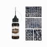 Long Lasting Temporary Tattoo Ink Kit With Freehand Gel And Stencils 8