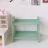Foldable Desk Organizer Shelf Multi Tier Plastic Storage Rack Organizer For Cosmetics Office  Dorm 7