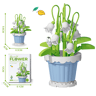 Creative Building Block Bouquet Eternal Rose  Sunflower Plant Assembled Building Block Toy Gift 5