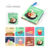 Montessori Sensory Baby Book Touch  High Contrast Educational Cloth Book For Early Learning 6