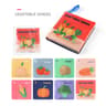Montessori Sensory Baby Book Touch  High Contrast Educational Cloth Book For Early Learning 8