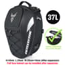 Waterproof Motorcycle Bag Rear Seat Tail Bag Helmet Backpack 6