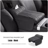 Premium Memory Foam Armrest Booster Pad With Storage Pocket Universal Car Interior Comfort Cushion 6