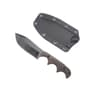 Compact Stonewashed Camping Knife With Sheath 6