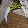 Practice Karambit Training Knife With Dull Edge Portable Claw Trainer 6