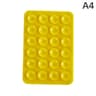 Suction Cup Wall Stand Mat Multifunctional Silicone Suction Phone Holder Square AntiSlip SingleSid