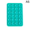 Suction Cup Wall Stand Mat Multifunctional Silicone Suction Phone Holder Square AntiSlip SingleSid