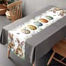 Premium Easter Bunny Table Runner With Floral  Egg Design Spring Holiday Decor 2