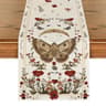 Autumn Magic Table Runner Seasonal Fall Kitchen Decor With Mushrooms  Moon 5
