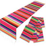Mexican Serape Table Runner For Fiesta Party Wedding  Birthday Table Decorations 4