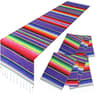 Mexican Serape Table Runner For Fiesta Party Wedding  Birthday Table Decorations 5