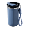 Insulated Coffee Tumbler Stainless Steel Travel Mug With Lid And Rope Handle 5