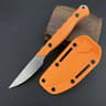 Compact Fixed Blade Knife With Boltaron Sheath For Camping And Fishing 6