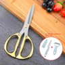 Heavy Duty Stainless Steel Kitchen Shears For Chicken Bones Seafood  Everyday Food Prep 6