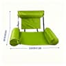 Pure Blue Inflatable Pool Float Foldable Floating Water Mat Pool Lounger For Beach  Pool Relaxation 4