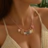 Ocean Starfish Necklace Shell Ceramic Fish Pendant Beach Style Jewelry 6