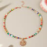 Bohemian Starfish Shell Pendant Necklace For Women Pearl Beaded Boho Statement Jewelry 4