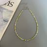 Colorful Seed Bead Choker Necklace For Women Summer Clavicle Beaded Jewelry 5