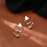 Stainless Steel Star Screw Back Stud Earrings For Cartilage Piercing Hypoallergenic Unusual Mini St 6