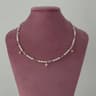 Minimalist Pearl Tassel Necklace Luxury Feng Shui Bead French Collar Chain For Women 1