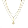 Celestial Tree Of Life Layered Moon Necklace Boho Stainless Steel Choker For Women 4