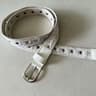 Vintage Lace Canvas Waist Belt For Women Retro Decorative Jean Belt With Metal Buckle 4