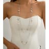 Minimalist Teardrop Pendant Necklace For Women Long Sweater Chain Statement Jewelry 3