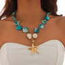 Bohemian Starfish Necklace With Seashell  Ocean Pendant Beach Shell Necklace For Women 7
