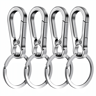 Premium Metal Carabiner Clip Keychain Durable Key Ring Holder For Keys Organizer  Hook 6