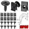 U Type Metal Clips With Screws For Car And Motorcycle AntiRust Tapping Fastener Assortment Set 4