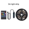 RGB LED TV Backlight Music Sync USB Powered Light Strip For TV PC And Mirror Adjustable Sound Sensi 7