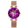 Ocean Star Womens Crystal Watch Luxury Rose Gold Bracelet Wrist Watch For Ladies 3