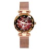 Ocean Star Womens Crystal Watch Luxury Rose Gold Bracelet Wrist Watch For Ladies 4
