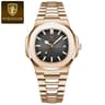 Fashion Square Quartz Watch For Men Waterproof Luminous Date Stainless Steel Business Luxury Wristw 8