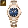Fashion Square Quartz Watch For Men Waterproof Luminous Date Stainless Steel Business Luxury Wristw 9