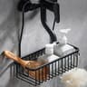 No Drill Aluminum Shower Shelf Bathroom Organizer And Shampoo Holder 4
